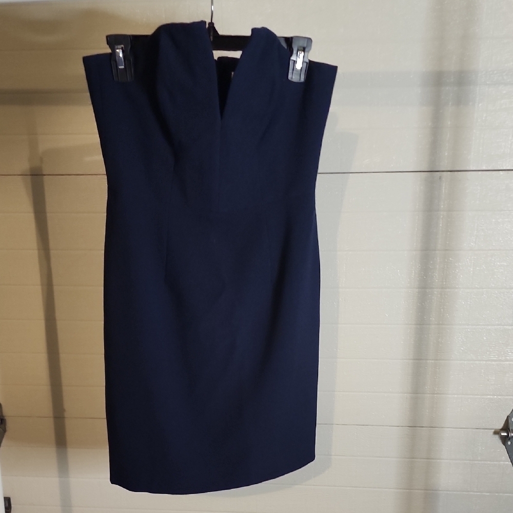 A.L.C. Strapless Navy Cocktail Dress Size 8